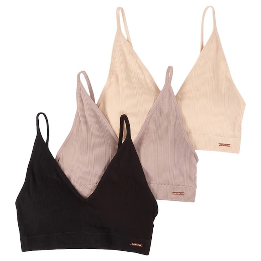 3 pack Danskin wire free bras XL NWT